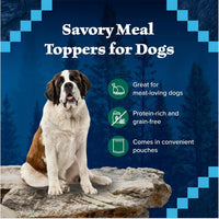 Wilderness Trail Toppers Duck Wet Dog Food, 3 Oz, 24 Ct