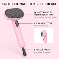 Cat Brushes for Indoor Cats, Cat Hair Brush for Shedding