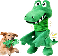 Large Squeaky Dinosaur Dog Plushie
