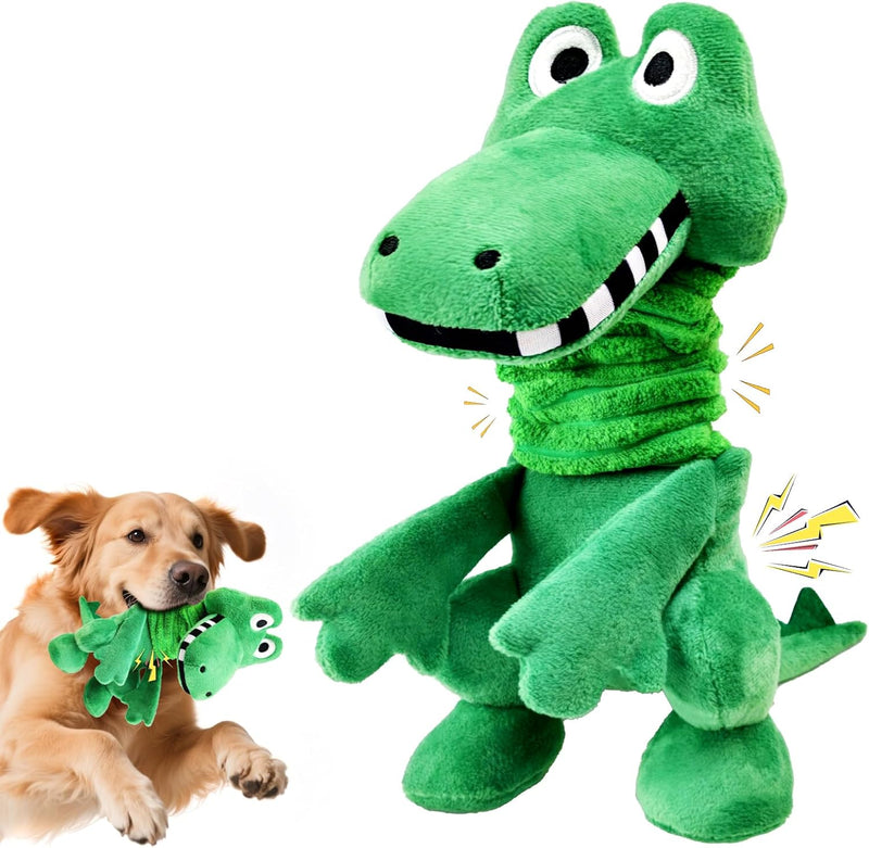 Large Squeaky Dinosaur Dog Plushie
