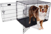 Two-Door Provalue Wire Dog Crate, 36In, for Pets 50-70Lbs