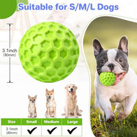 Indestructible Squeaky Dog Ball