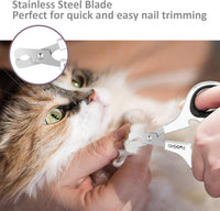 Pet Nail Clippers, Cat & Kitten Claw Nail Clipper Safe Sharp Trimmer
