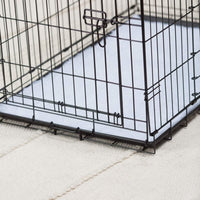 Two-Door Provalue Wire Dog Crate, 36In, for Pets 50-70Lbs
