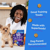 Skinny Mini Dog Treats, Training Treats, Pumpkin & Berry, 12Oz