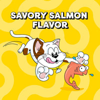 Jumbo Stuff Crunchy & Soft Cat Treats, Salmon, 14 Oz