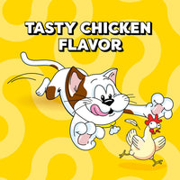 Classic Crunchy and Soft Cat Treats, Tasty Chicken, 6.3Oz, 10Pk