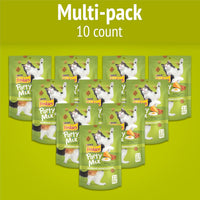 Purina Party Mix Morning Munch Crunch Cat Treats - 2.1 Oz. Pouches,(Pack of 20)