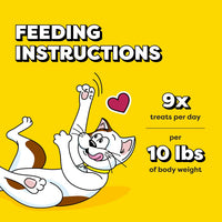 Jumbo Stuff Crunchy & Soft Cat Treats, Salmon, 14 Oz