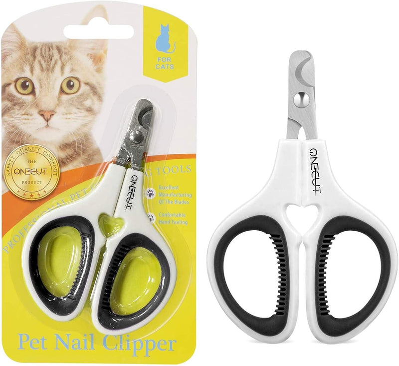 Pet Nail Clippers, Cat & Kitten Claw Nail Clipper Safe Sharp Trimmer