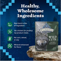 Wilderness Trail Toppers Duck Wet Dog Food, 3 Oz, 24 Ct