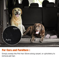 2 Pieces Pet Hair Remover for Cat Hair Removal Pumice Stone
