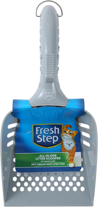 All-In-One Cat Litter Scoop with Ergonomic Handle, One Size