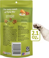 Purina Party Mix Morning Munch Crunch Cat Treats - 2.1 Oz. Pouches,(Pack of 20)