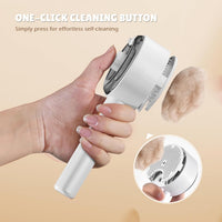 Cat Steam Brush for Indoor Cats, Spray Cat Deshedding Brush for Grooming