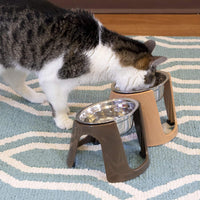 Sportpet Food Bowls Stainless Steel Gravity Feeder