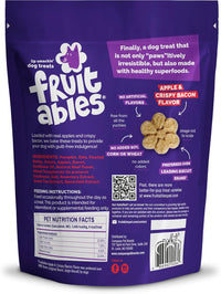 Baked Dog Treats, Low Calorie Treats, Apple & Bacon Flavor, 20Oz