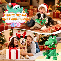 Large Squeaky Dinosaur Dog Plushie