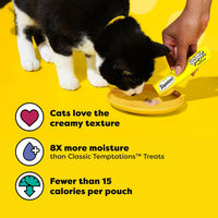 Creamy Puree Lickable Cat Treats, Chicken, 4 Count, 11 Pack