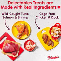 Squeeze up Seafood Variety Pack Delectables 72 pack