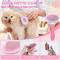 Dog Brush & Grooming Kit – 9-Piece Pet Brush & Deshedding Set for Pets