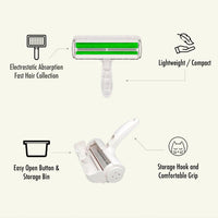Roller Pet Hair Remover and Reusable Lint Roller