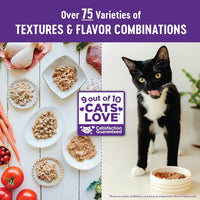 Healthy Indulgence Morsels Adult Wet Cat Food, Natural, Protein Rich, Grain Free, Chicken and Turkey Recipe, 3 Oz, Pack of 24 Pouches