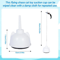 Interactive Cat Toys for Indoor Cats Toy Wand 360°Automatic Moving Cat Toys