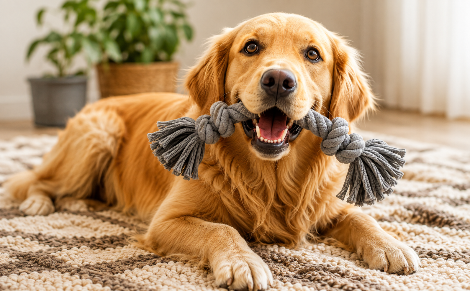 Hundespielzeug, das Schwanzwedeln garantiert.