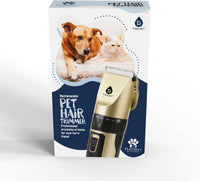 Rechargeable Dog Clippers for Grooming – Professional Pet Clippers for Dogs & Cats, Adjustable Blades