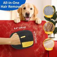 2 Pack Electrostatic Pet Hair Removal Gloves, the Magic Brush
