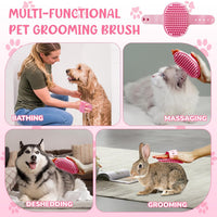 Dog Brush & Grooming Kit – 9-Piece Pet Brush & Deshedding Set for Pets