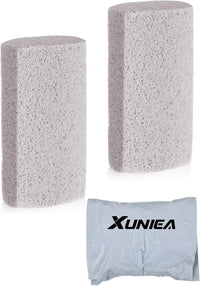 2 Pieces Pet Hair Remover for Cat Hair Removal Pumice Stone