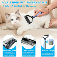 Dog Brush & Grooming Kit – 9-Piece Pet Brush & Deshedding Set for Pets
