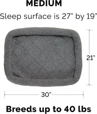 Dog Bed for Medium/Small Dogs & Indoor Cats, 100% Washable