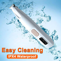 Pet Hair Trimmer,Saffory Dog Paw Trimmer with LED Light,Low Noise USB Rechargeable,Waterproof